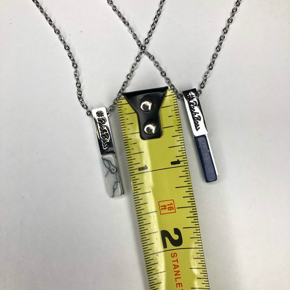 POSHBOSS Necklace Poshmark granite silver jewelry - Picture 4 of 8